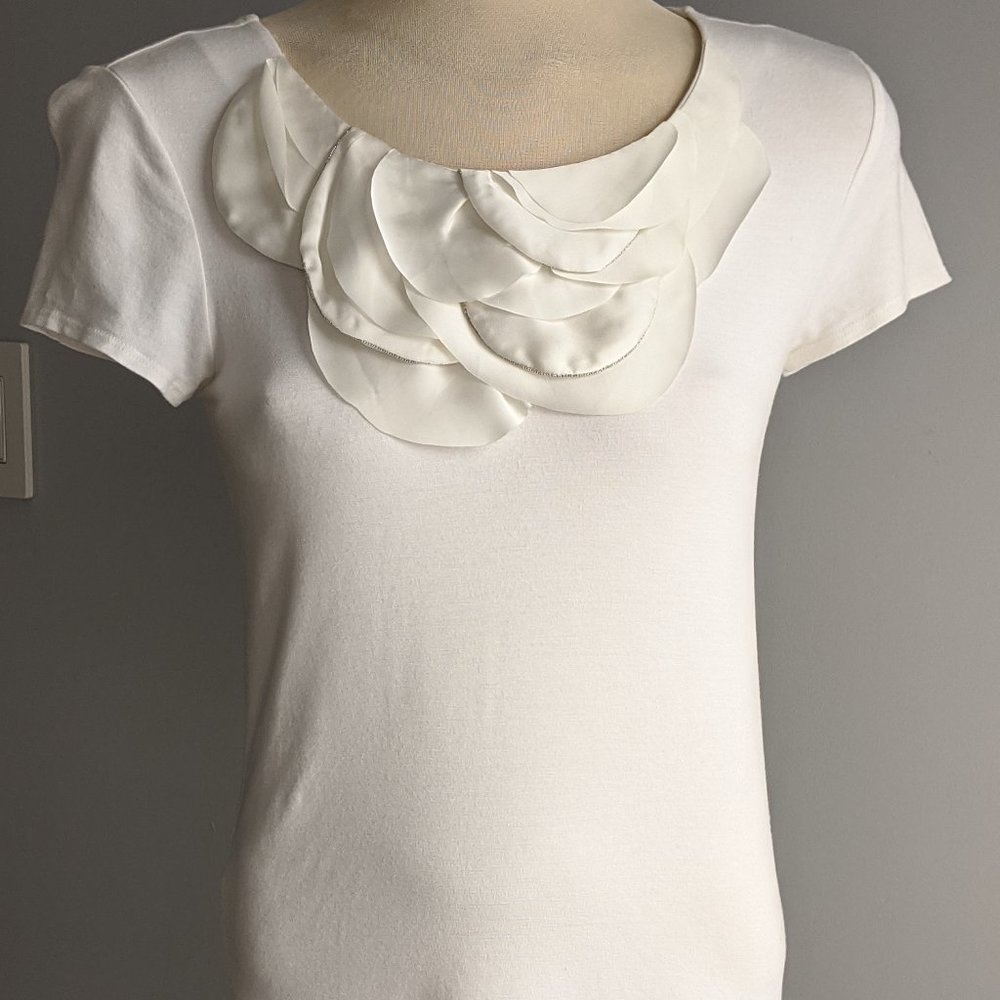 Ann Taylor cream top size XS